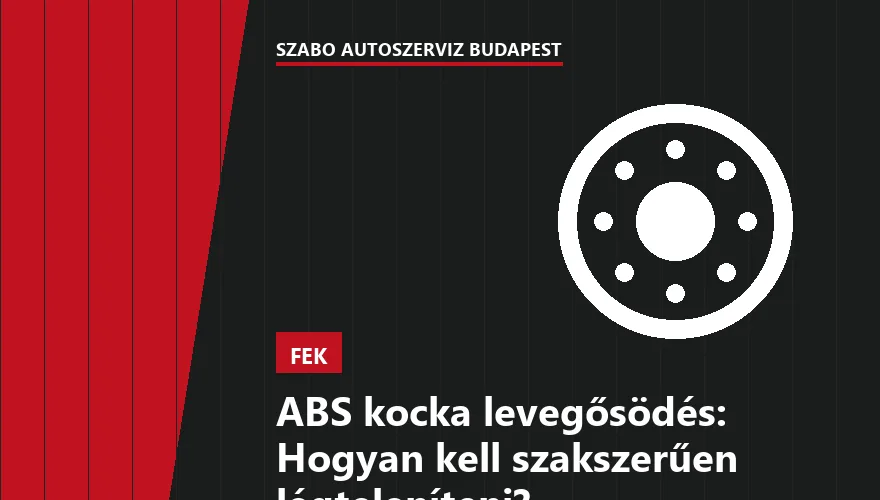 ABS kocka levegősödés: Hogyan kell szakszerűen légteleníteni?