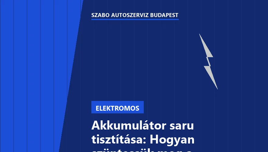 Akkumulátor saru tisztítása: Hogyan szüntessük meg a feszültségesést? - 1. ábra