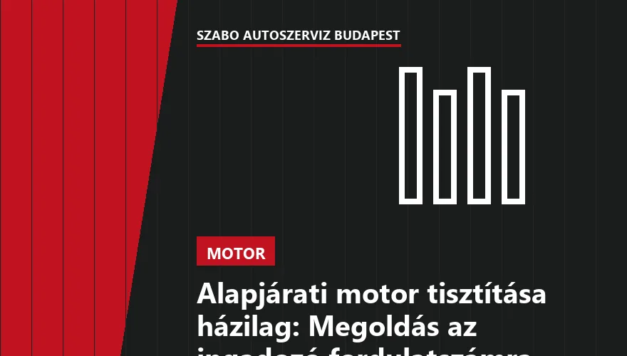 Alapjárati motor tisztítása házilag: Megoldás az ingadozó fordulatszámra - 2. ábra