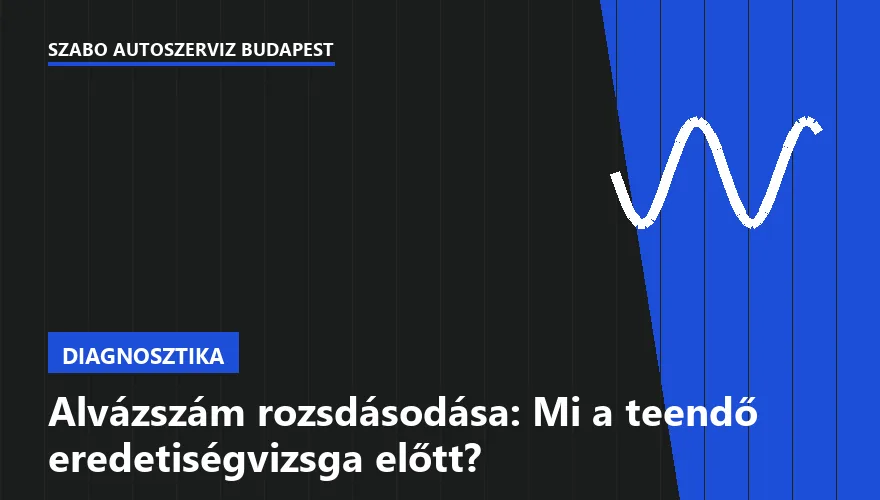 Alvázszám rozsdásodása: Mi a teendő eredetiségvizsga előtt? - 1. ábra