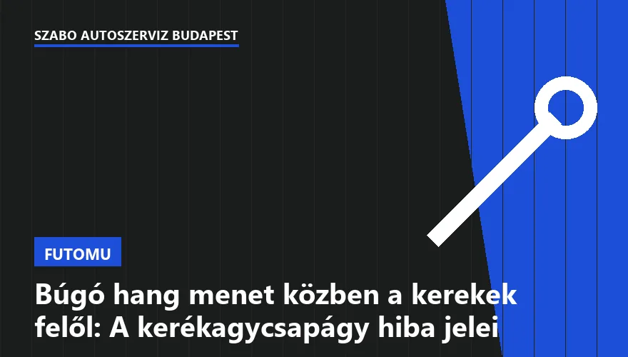 Búgó hang menet közben a kerekek felől: A kerékagycsapágy hiba jelei - 1. ábra