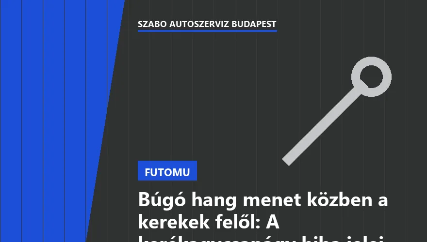 Búgó hang menet közben a kerekek felől: A kerékagycsapágy hiba jelei - 2. ábra