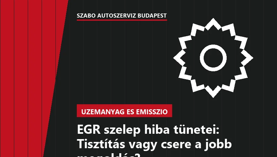 EGR szelep hiba tünetei: Tisztítás vagy csere a jobb megoldás? - 2. ábra