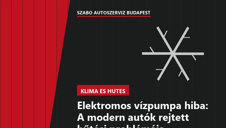 Elektromos vízpumpa hiba: A modern autók rejtett hűtési problémája - 2. ábra