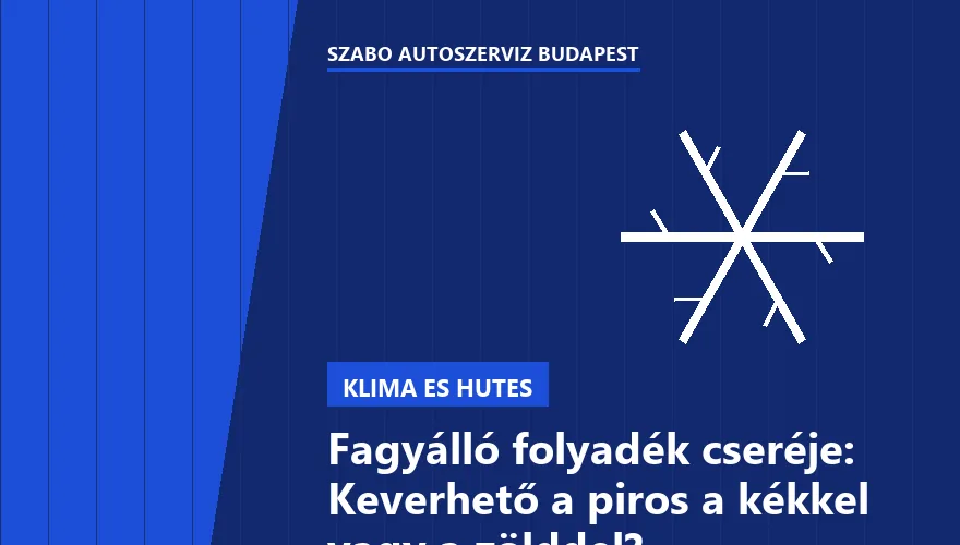 Fagyálló folyadék cseréje: Keverhető a piros a kékkel vagy a zölddel? - 1. ábra