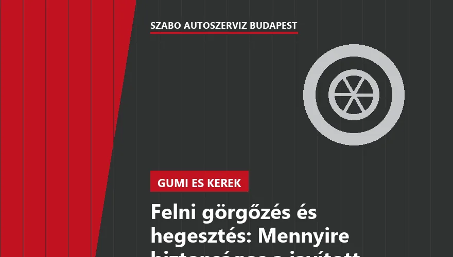 Felni görgőzés és hegesztés: Mennyire biztonságos a javított alufelni? - 1. ábra