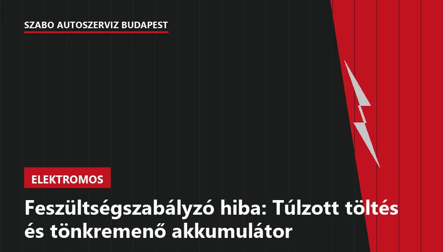 Feszültségszabályzó hiba: Túlzott töltés és tönkremenő akkumulátor - 2. ábra