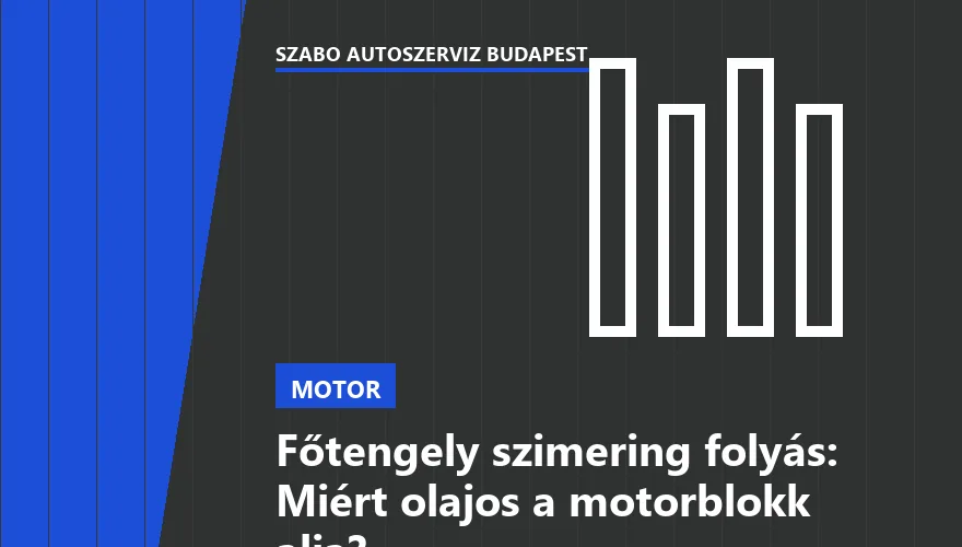 Főtengely szimering folyás: Miért olajos a motorblokk alja? - 2. ábra