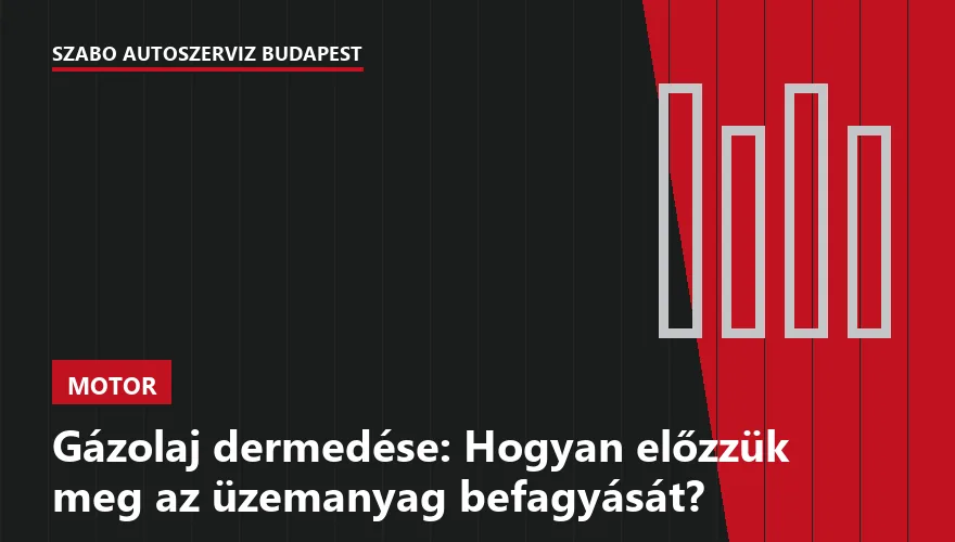 Gázolaj dermedése: Hogyan előzzük meg az üzemanyag befagyását? - 2. ábra