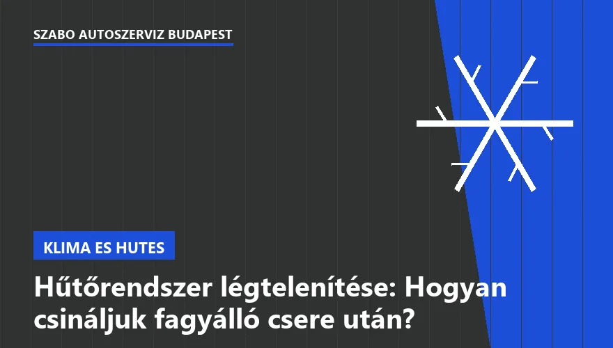 Hűtőrendszer légtelenítése: Hogyan csináljuk fagyálló csere után? - 2. ábra