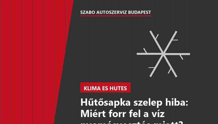 Hűtősapka szelep hiba: Miért forr fel a víz nyomásvesztés miatt? - 2. ábra