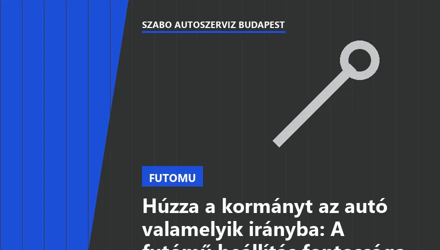 Húzza a kormányt az autó valamelyik irányba: A futómű beállítás fontossága - 2. ábra