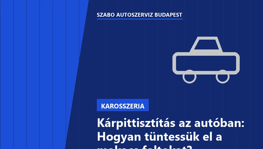 Kárpittisztítás az autóban: Hogyan tüntessük el a makacs foltokat? - 2. ábra