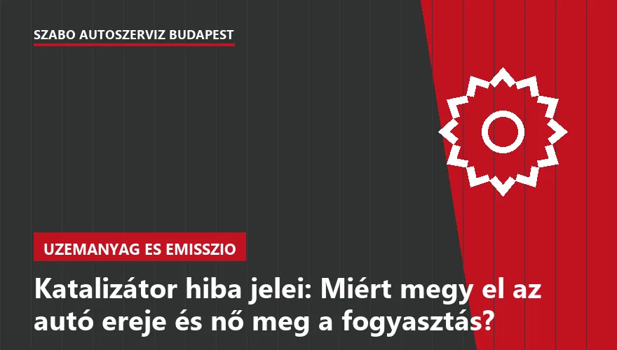Katalizátor hiba jelei: Miért megy el az autó ereje és nő meg a fogyasztás? - 1. ábra
