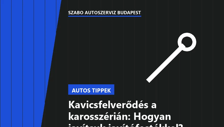 Kavicsfelverődés a karosszérián: Hogyan javítsuk javítófestékkel?