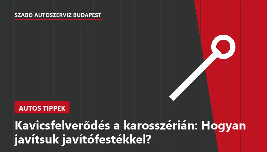 Kavicsfelverődés a karosszérián: Hogyan javítsuk javítófestékkel? - 1. ábra