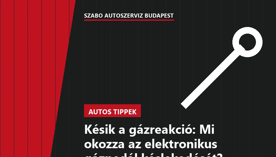 Késik a gázreakció: Mi okozza az elektronikus gázpedál késlekedését? - 2. ábra