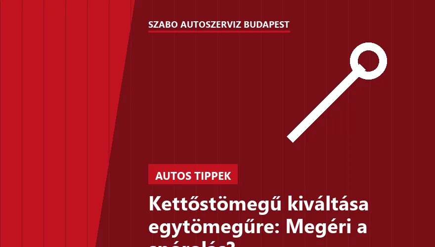 Kettőstömegű kiváltása egytömegűre: Megéri a spórolás? - 2. ábra