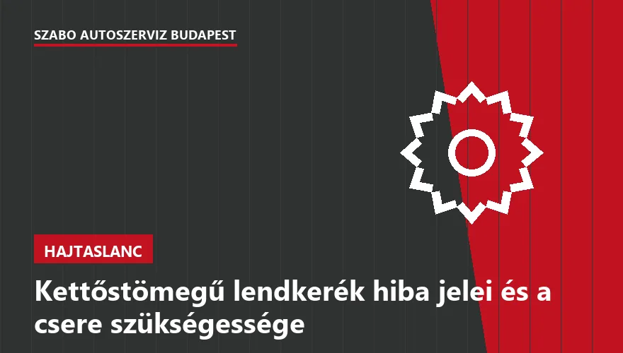 Kettőstömegű lendkerék hiba jelei és a csere szükségessége - 1. ábra