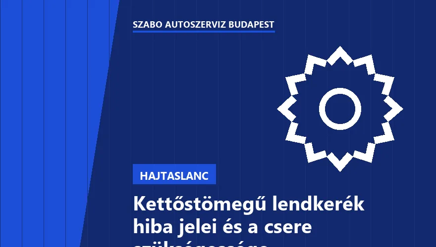 Kettőstömegű lendkerék hiba jelei és a csere szükségessége - 2. ábra