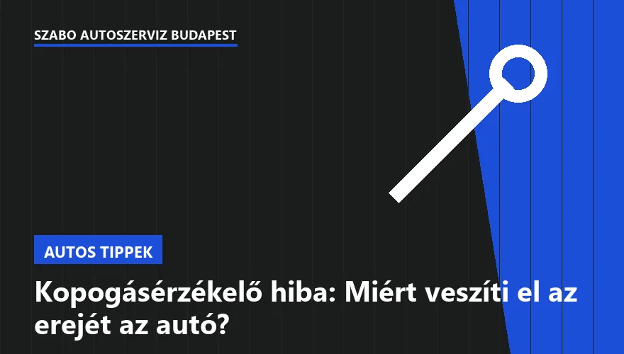 Kopogásérzékelő hiba: Miért veszíti el az erejét az autó? - 1. ábra