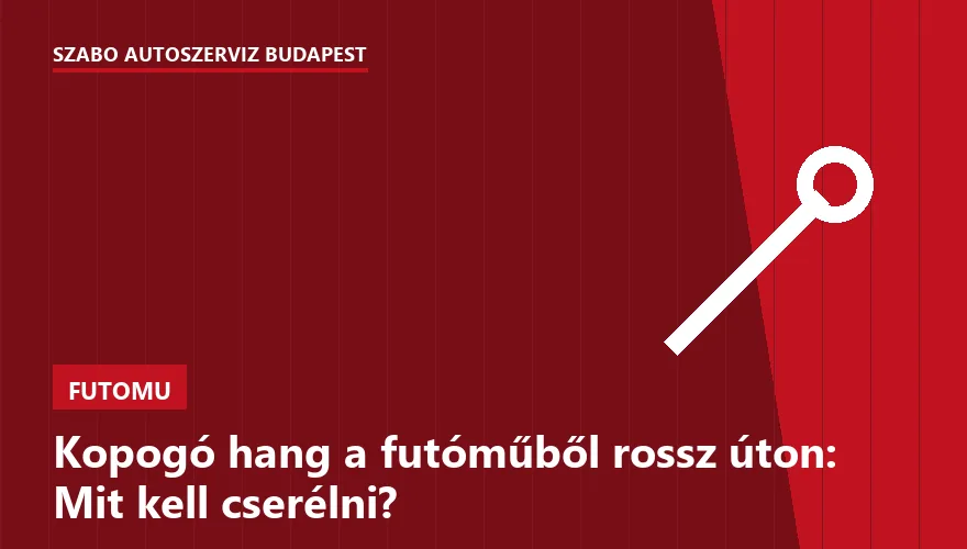 Kopogó hang a futóműből rossz úton: Mit kell cserélni? - 2. ábra