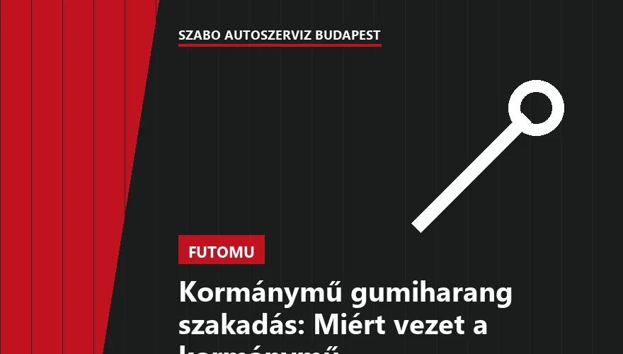 Kormánymű gumiharang szakadás: Miért vezet a kormánymű tönkremeneteléhez? - 2. ábra