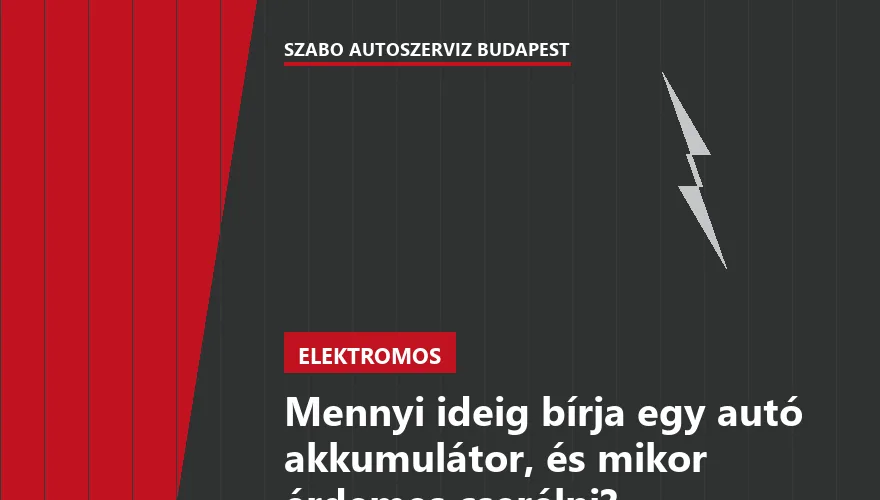 Mennyi ideig bírja egy autó akkumulátor, és mikor érdemes cserélni? - 1. ábra