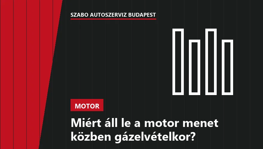Miért áll le a motor menet közben gázelvételkor? - 1. ábra