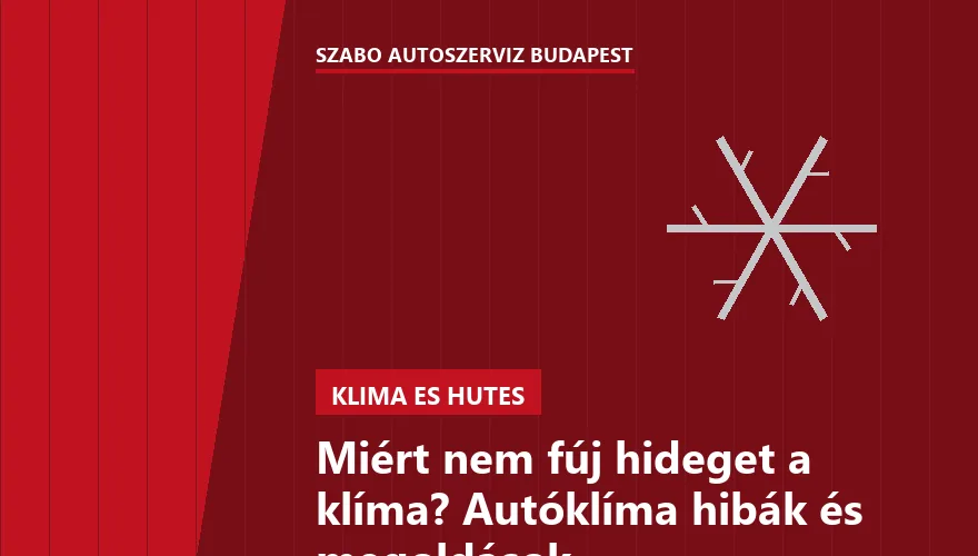 Miért nem fúj hideget a klíma? Autóklíma hibák és megoldások - 1. ábra