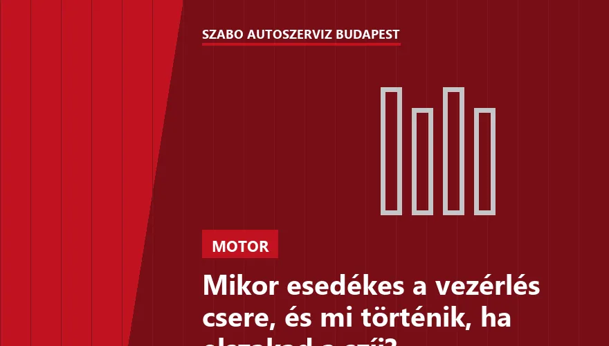 Mikor esedékes a vezérlés csere, és mi történik, ha elszakad a szíj? - 2. ábra