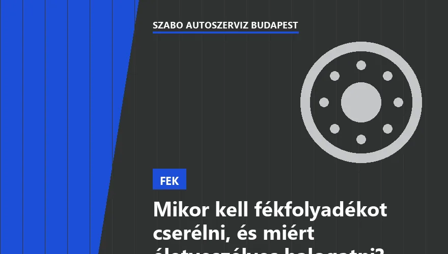 Mikor kell fékfolyadékot cserélni, és miért életveszélyes halogatni? - 2. ábra