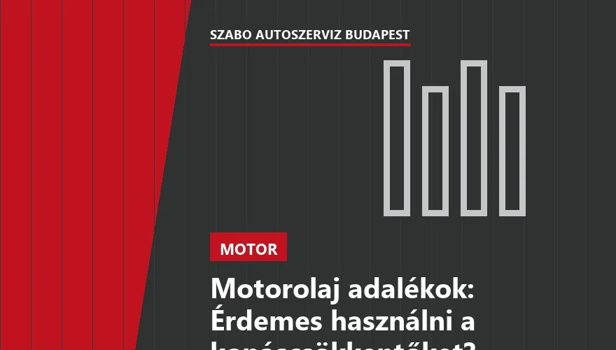 Motorolaj adalékok: Érdemes használni a kopáscsökkentőket?