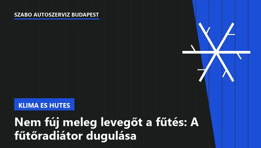 Nem fúj meleg levegőt a fűtés: A fűtőradiátor dugulása