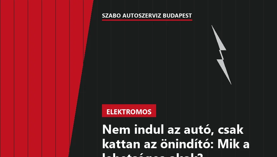 Nem indul az autó, csak kattan az önindító: Mik a lehetséges okok? - 2. ábra