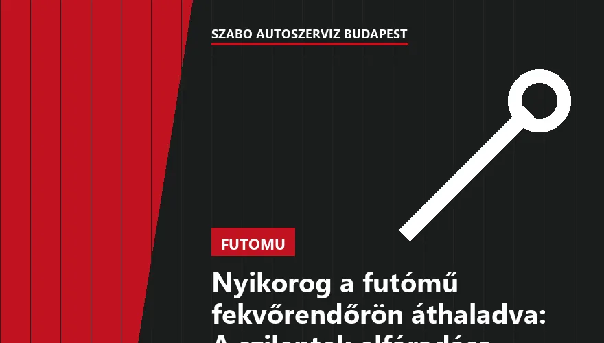 Nyikorog a futómű fekvőrendőrön áthaladva: A szilentek elfáradása