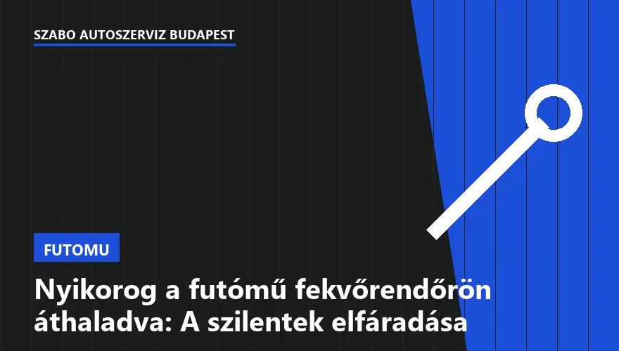 Nyikorog a futómű fekvőrendőrön áthaladva: A szilentek elfáradása - 1. ábra