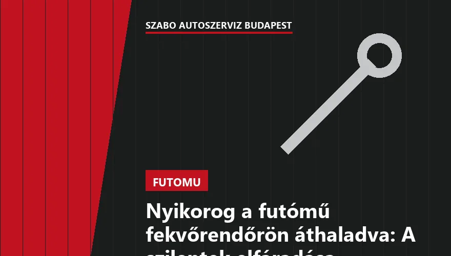Nyikorog a futómű fekvőrendőrön áthaladva: A szilentek elfáradása - 2. ábra