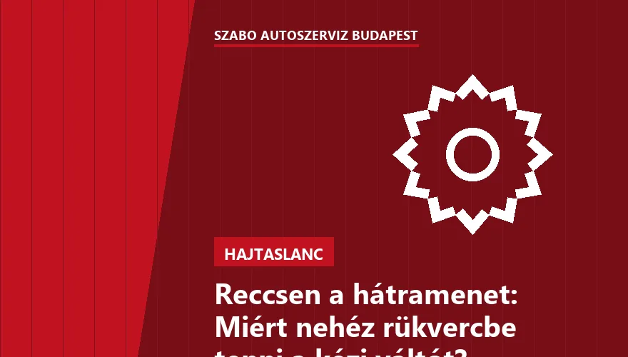 Reccsen a hátramenet: Miért nehéz rükvercbe tenni a kézi váltót? - 1. ábra