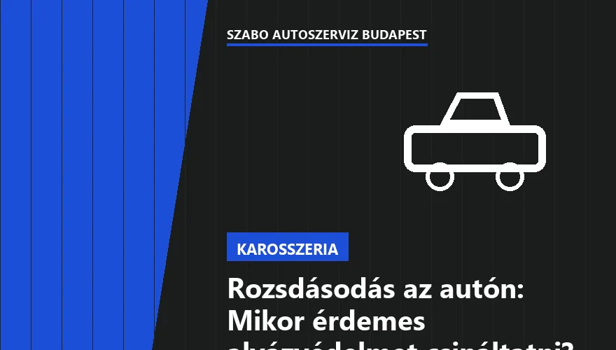 Rozsdásodás az autón: Mikor érdemes alvázvédelmet csináltatni?