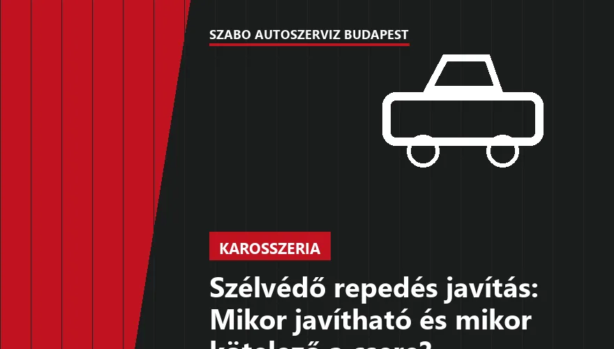 Szélvédő repedés javítás: Mikor javítható és mikor kötelező a csere? - 2. ábra