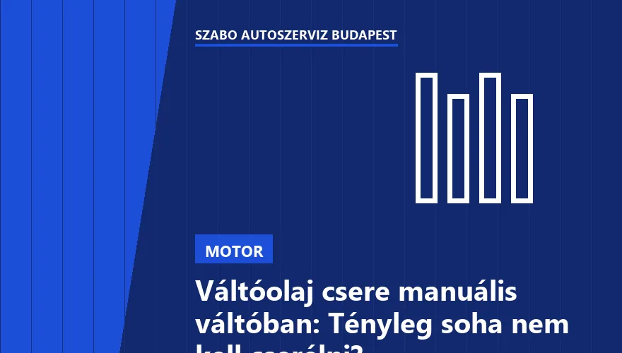 Váltóolaj csere manuális váltóban: Tényleg soha nem kell cserélni? - 1. ábra