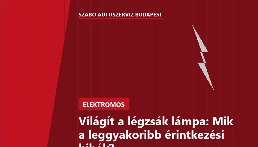 Világít a légzsák lámpa: Mik a leggyakoribb érintkezési hibák? - 1. ábra