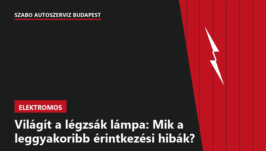 Világít a légzsák lámpa: Mik a leggyakoribb érintkezési hibák? - 2. ábra