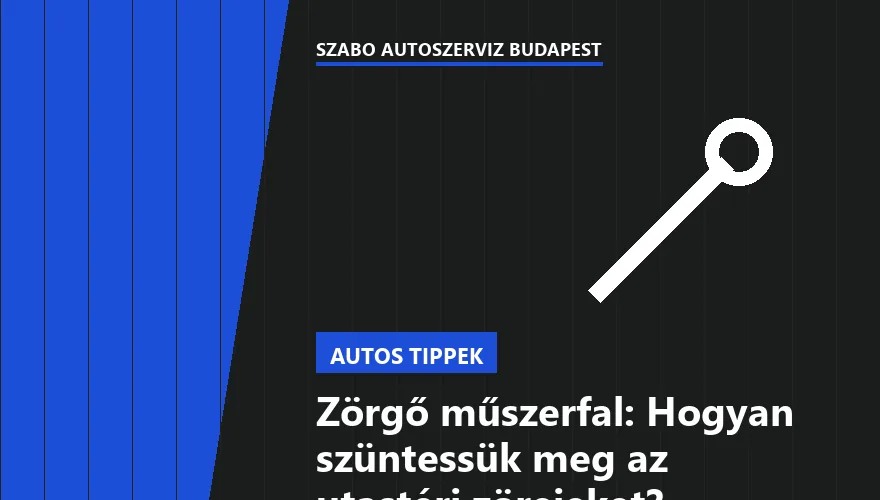 Zörgő műszerfal: Hogyan szüntessük meg az utastéri zörejeket? - 1. ábra