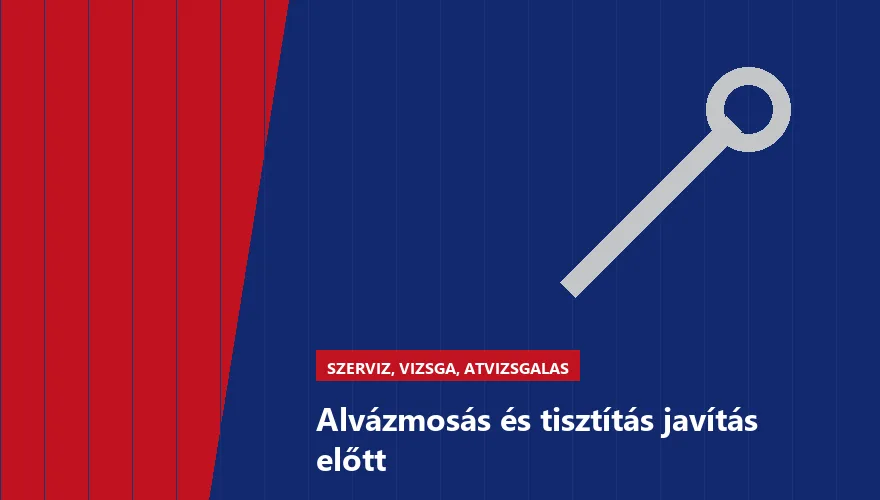 Alvázmosás és tisztítás javítás előtt - autószerviz Budapest, Szabó Autószervíz műhely
