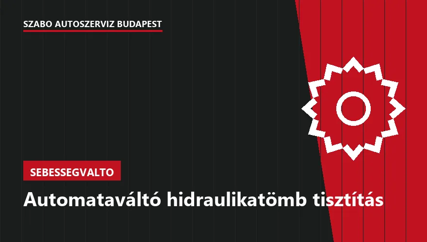 Automataváltó hidraulikatömb tisztítás - autószerviz Budapest, Szabó Autószervíz műhely