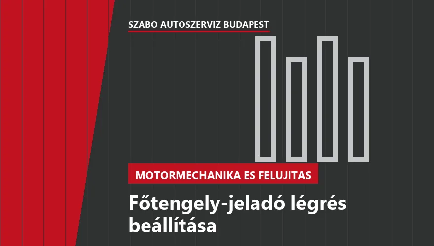 Főtengely-jeladó légrés beállítása - autószerviz Budapest, Szabó Autószervíz műhely
