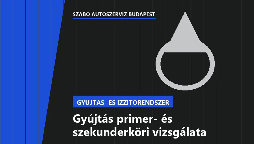 Gyújtás primer- és szekunderköri vizsgálata - autószerviz Budapest, Szabó Autószervíz műhely