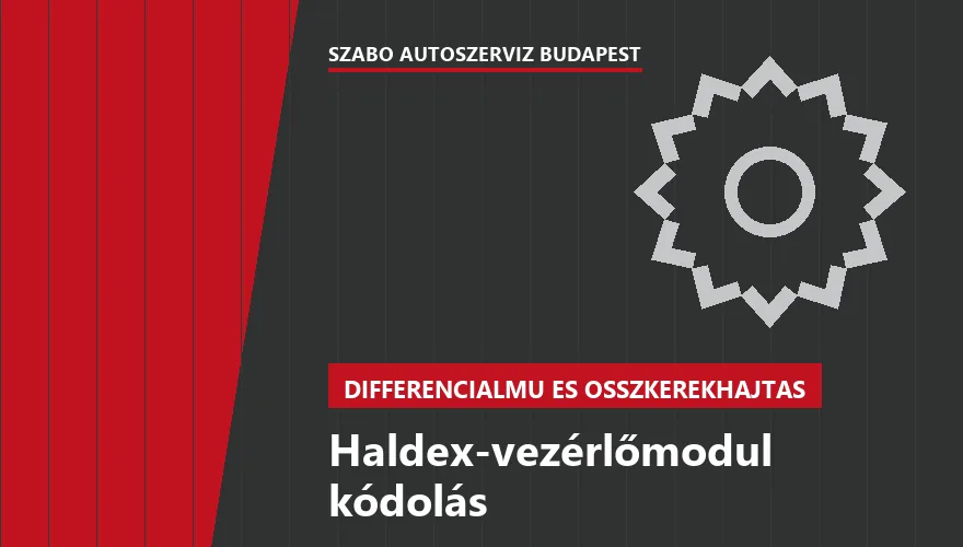 Haldex-vezérlőmodul kódolás - autószerviz Budapest, Szabó Autószervíz műhely